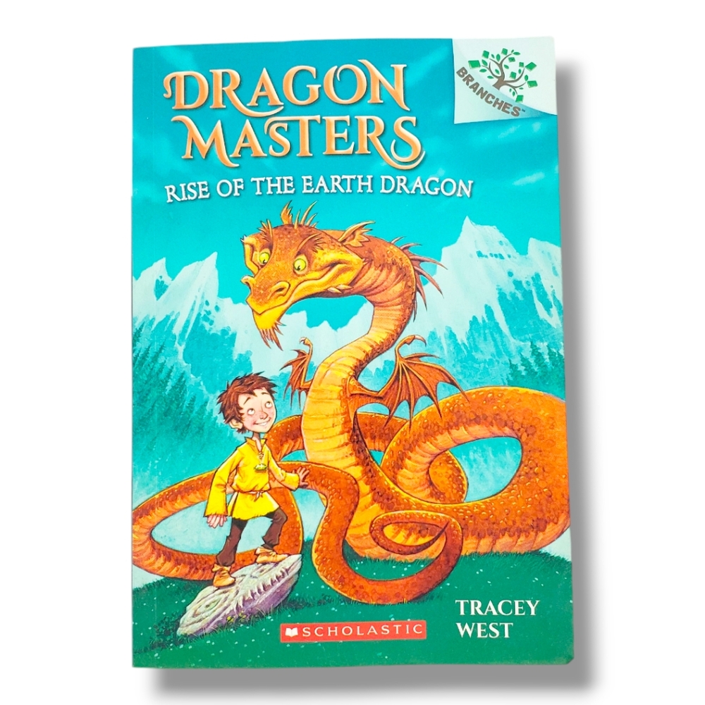 Rise of the Earth Dragon: A Branches Book- 9780545646239, paperback, Tracey West